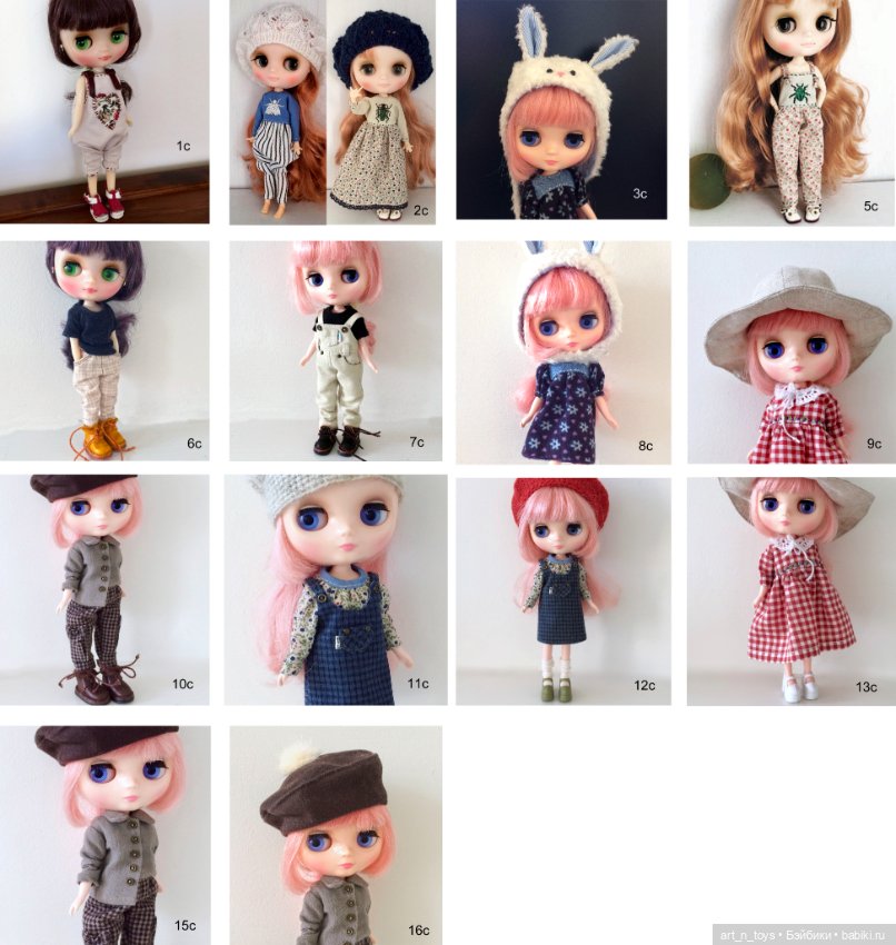 Выкройки для кукол 1/6 — Обучающие материалы и мастер (фото 4)