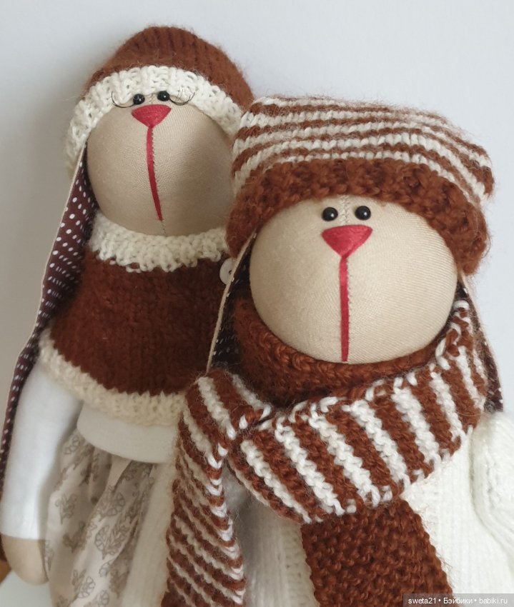 Зайки новогодние (продажа лотом) (фото 3)