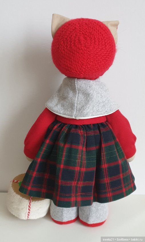 Кошечка новогодняя — Авторские игрушки (фото 5)