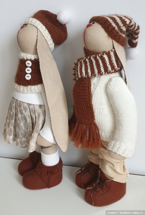 Зайки новогодние (продажа лотом) (фото 6)