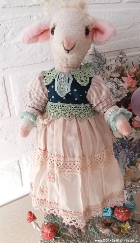 Козочка Фрося — Авторские игрушки (фото 4)