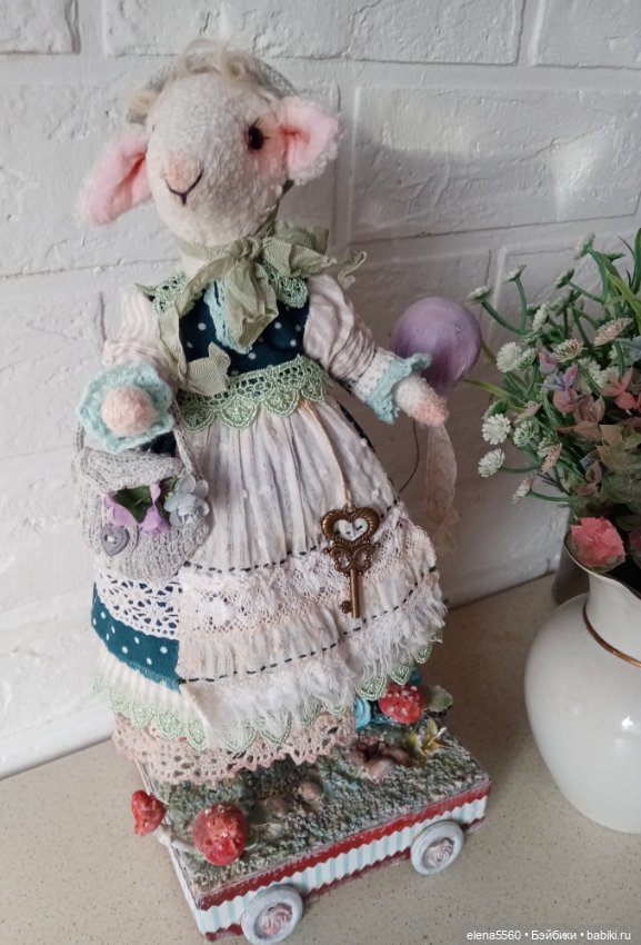 Козочка Фрося — Авторские игрушки (фото 2)
