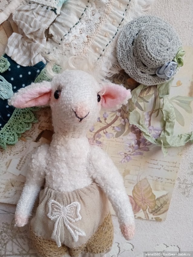 Козочка Фрося — Авторские игрушки (фото 5)
