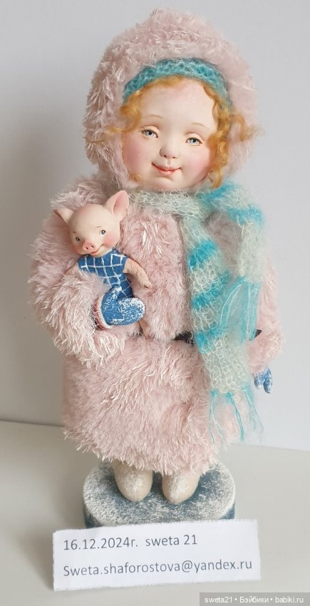 Кукла "Зимняя девочка" — Авторские куклы