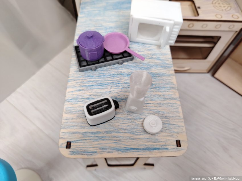 Набор кухонной техники для Барби (фото 7)