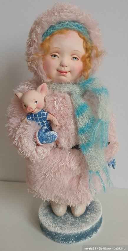 Кукла "Зимняя девочка" — Авторские куклы (фото 2)