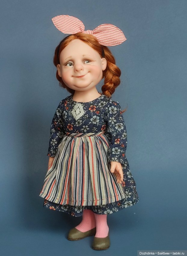 Чудесная тётушка. Кукла на каркасном теле