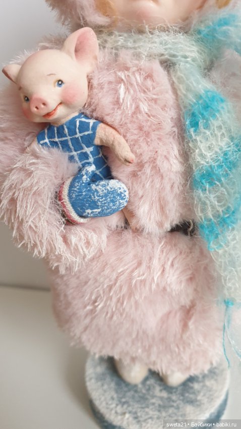 Кукла "Зимняя девочка" — Авторские куклы (фото 3)