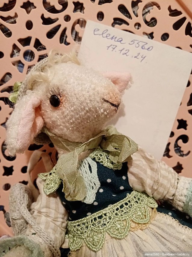 Козочка Фрося — Авторские игрушки (фото 8)