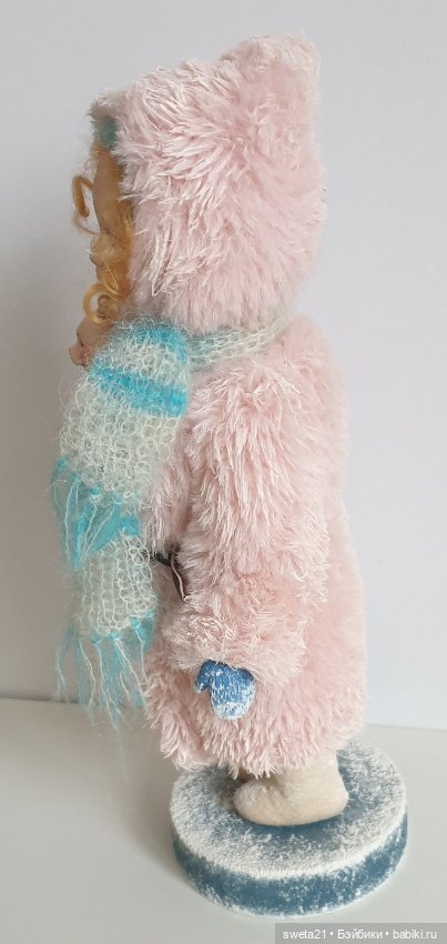 Кукла "Зимняя девочка" — Авторские куклы (фото 6)