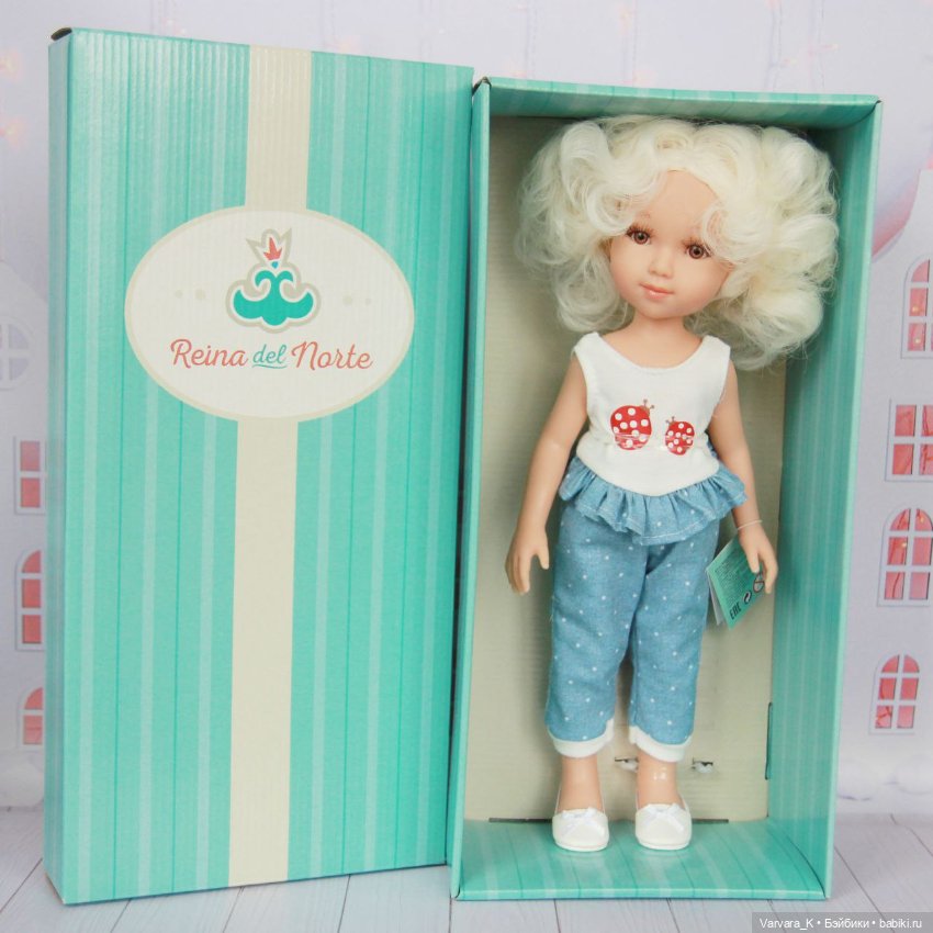 Reina Del Norte Кукла Мишель, 32 см, арт 11019, № 1