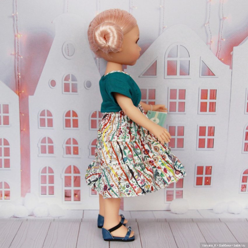 Reina Del Norte Кукла Августа, 32 см, арт 11018 (фото 6)