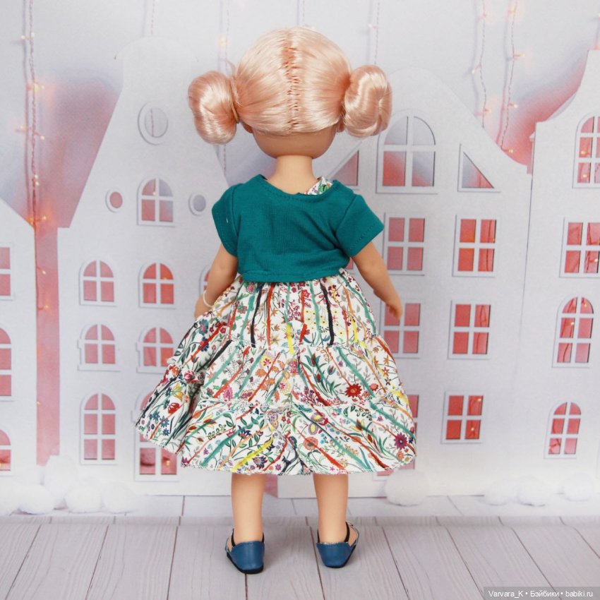 Reina Del Norte Кукла Августа, 32 см, арт 11018 (фото 8)