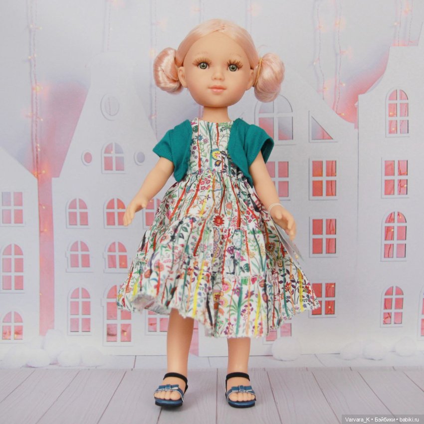 Reina Del Norte Кукла Августа, 32 см, арт 11018