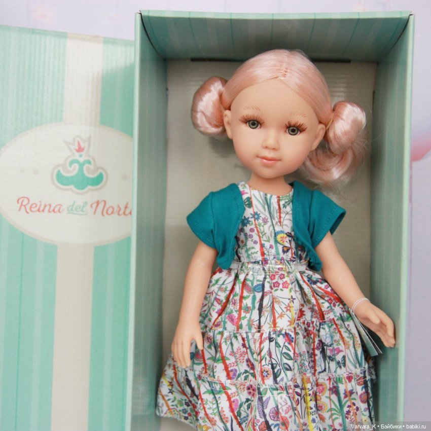 Reina Del Norte Кукла Августа, 32 см, арт 11018