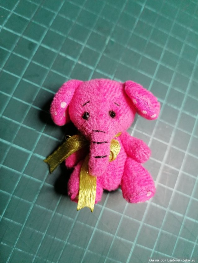 Маленький слоник 5 см — Авторские игрушки