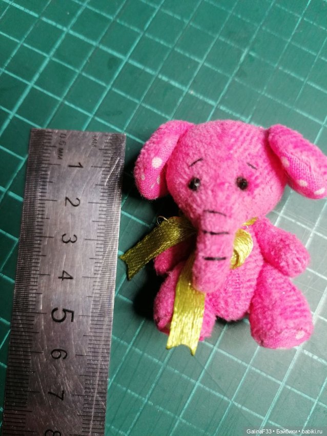 Маленький слоник 5 см — Авторские игрушки (фото 2)