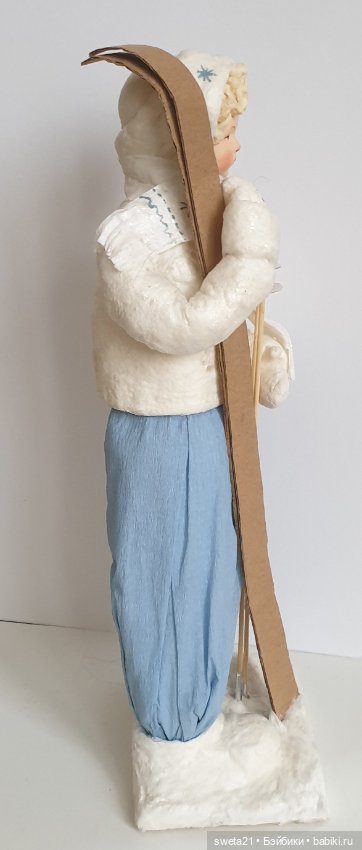 Лыжница — Авторские куклы (фото 3)