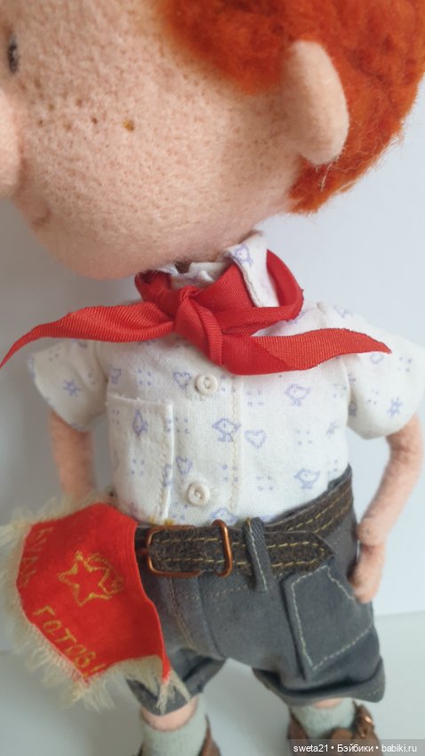 Пионеры (продажа лотом) — Авторские куклы (фото 8)