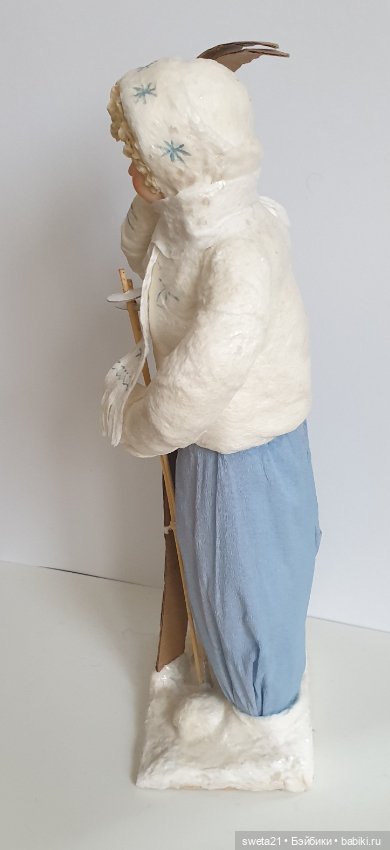 Лыжница — Авторские куклы (фото 5)