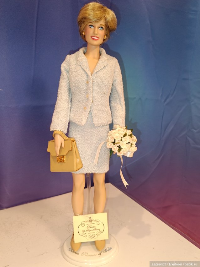 Прекрасная принцесса Диана от Franklin Mint, Dianna, princess of Wales (фото 6)