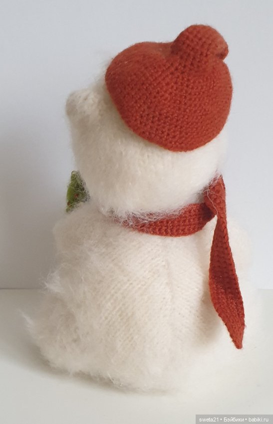 Медведь белый — Авторские игрушки (фото 5)
