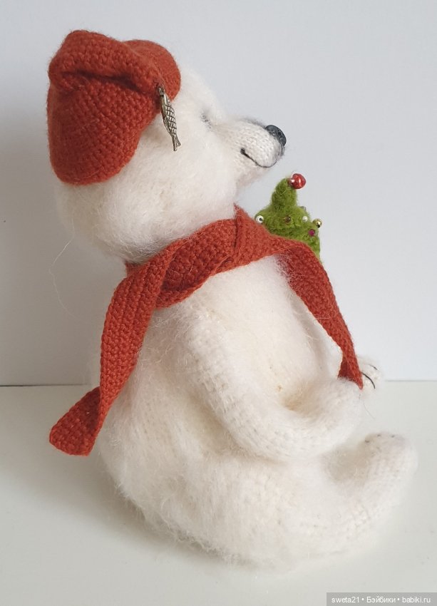 Медведь белый — Авторские игрушки (фото 4)