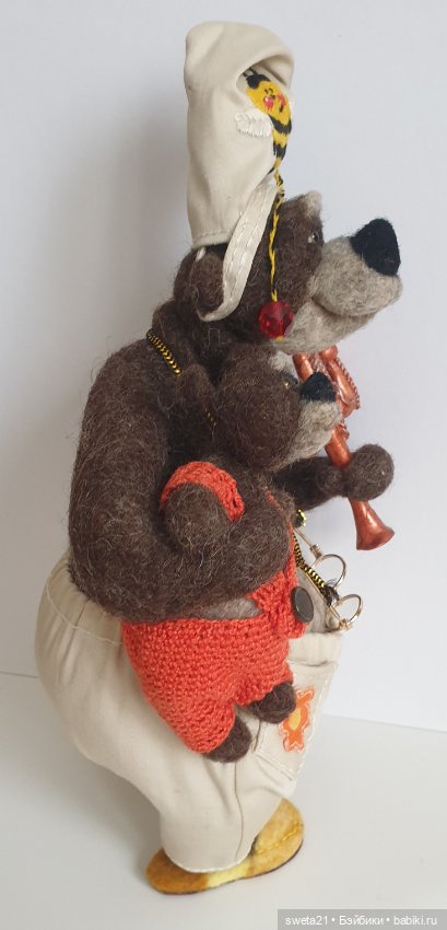 Медведь — Авторские игрушки (фото 4)