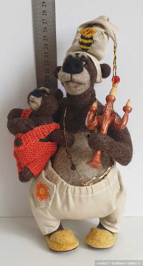 Медведь — Авторские игрушки (фото 9)