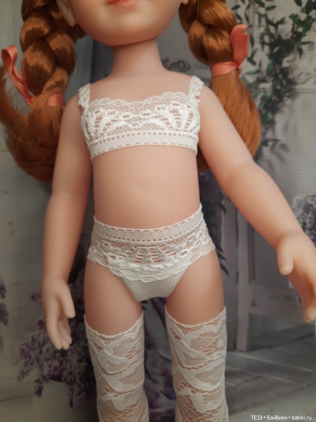 Кружевное бельё для кукол Паола Рейна 32 см и Видал Рохас 35 см (фото 6)