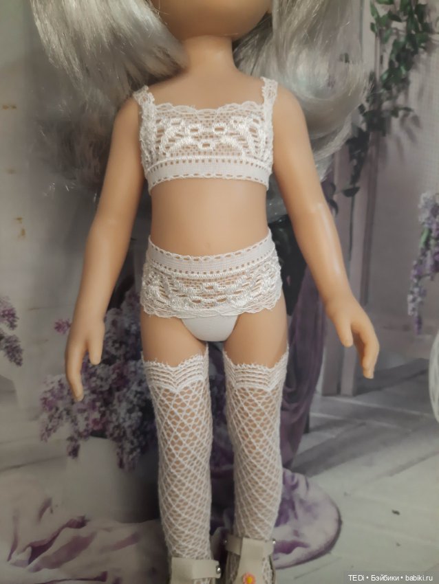 Кружевное бельё для кукол Паола Рейна 32 см и Видал Рохас 35 см (фото 4)