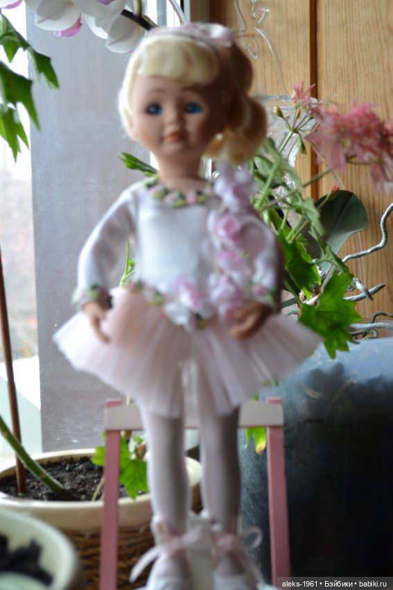 Красавица балерина новая в коробке по молду Дианы Эфнер