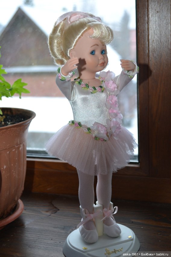 Красавица балерина новая в коробке по молду Дианы Эфнер (фото 5)