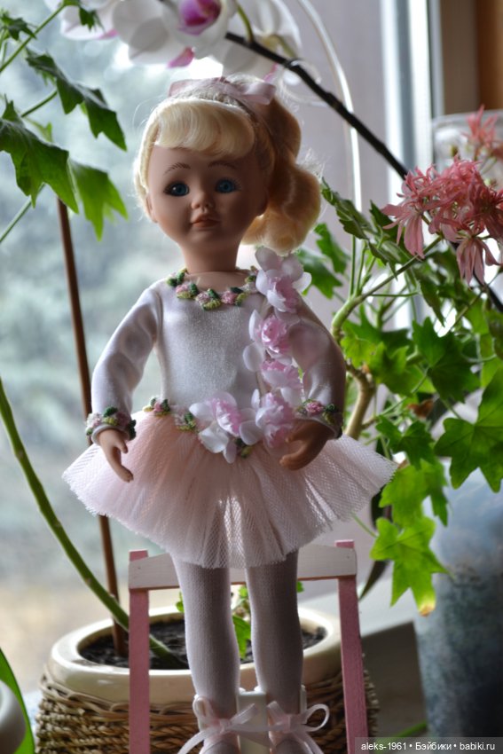 Красавица балерина новая в коробке по молду Дианы Эфнер (фото 2)