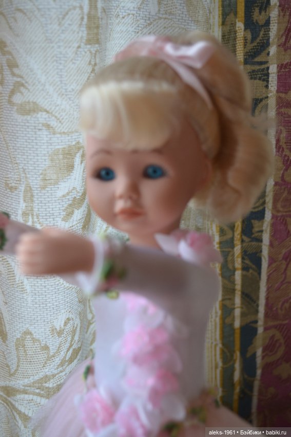 Красавица балерина новая в коробке по молду Дианы Эфнер (фото 7)