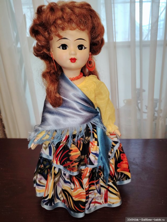 Цыганочка опилочная. Ивановская фабрика игрушек