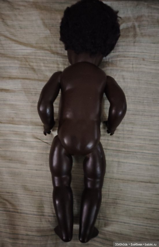 Антикварная кукла K&W Германия. Девочка негритянка (фото 7)