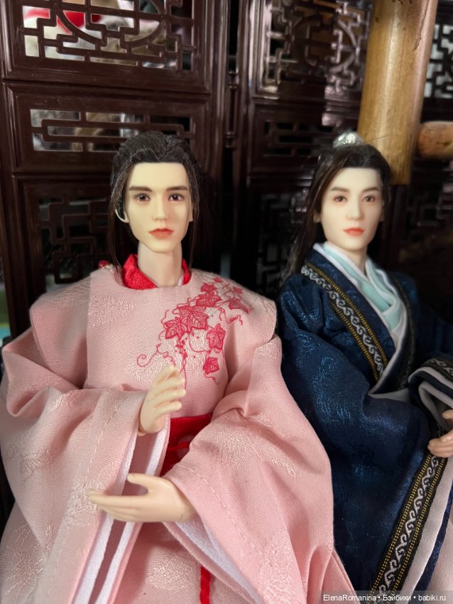 Шарнирная кукла Вэнь Кэсин и Чжоу Цзышу ( Далекие странники ) Цена за обоих (фото 2)