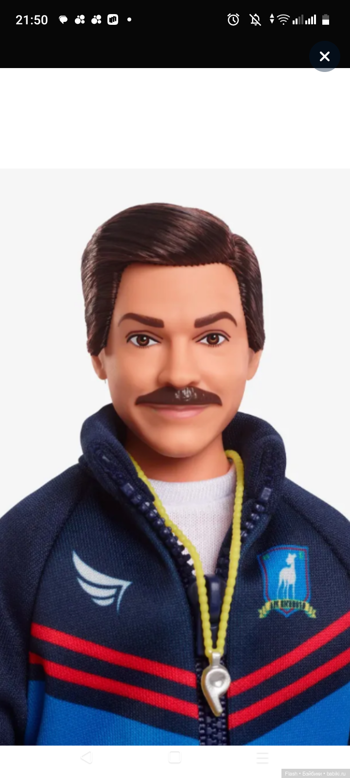 Кен Ken Тед Лассо НРФБ — Игровые куклы (фото 3)