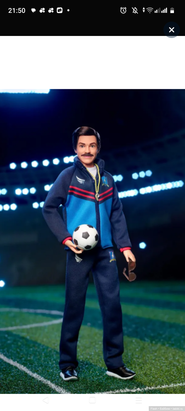 Кен Ken Тед Лассо НРФБ — Игровые куклы