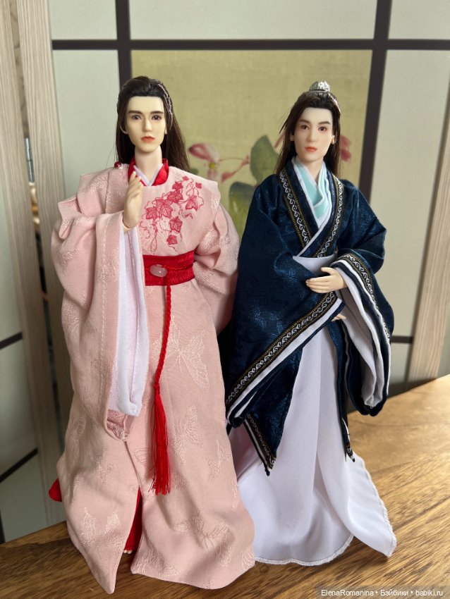 Шарнирная кукла Вэнь Кэсин и Чжоу Цзышу ( Далекие странники ) Цена за обоих (фото 4)