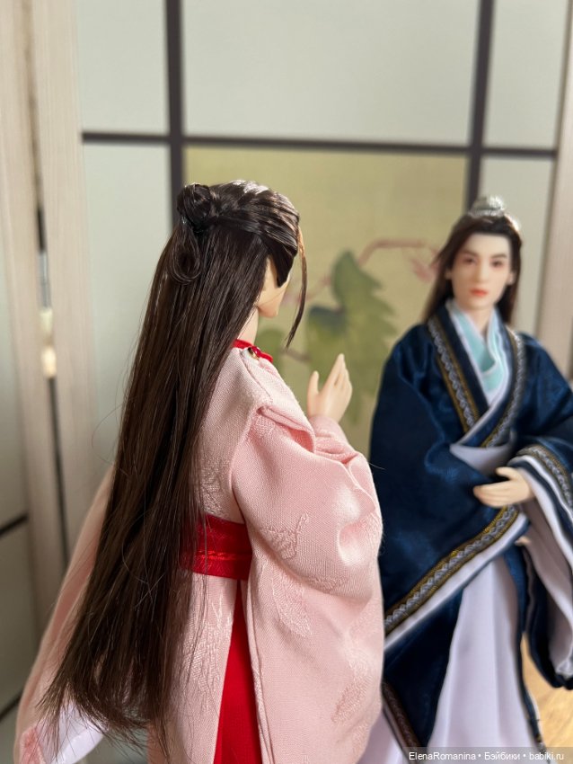 Шарнирная кукла Вэнь Кэсин и Чжоу Цзышу ( Далекие странники ) Цена за обоих (фото 7)