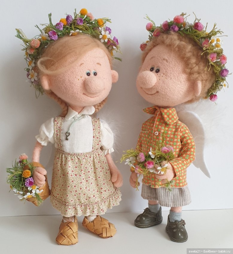 Кукла " Влюбленные Ангелочки" (продажа лотом) (фото 3)