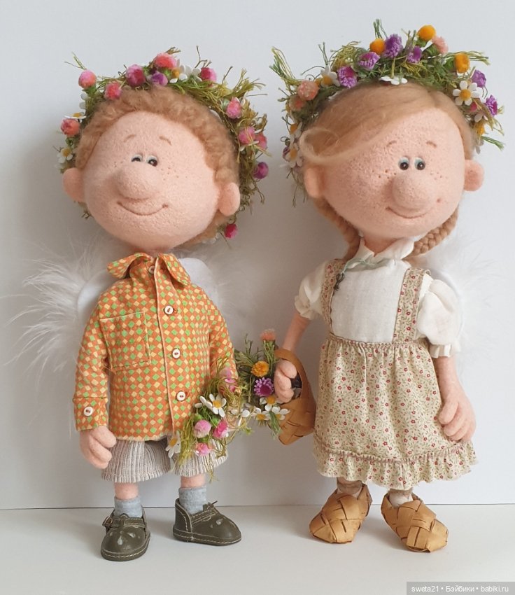 Кукла " Влюбленные Ангелочки" (продажа лотом) (фото 2)