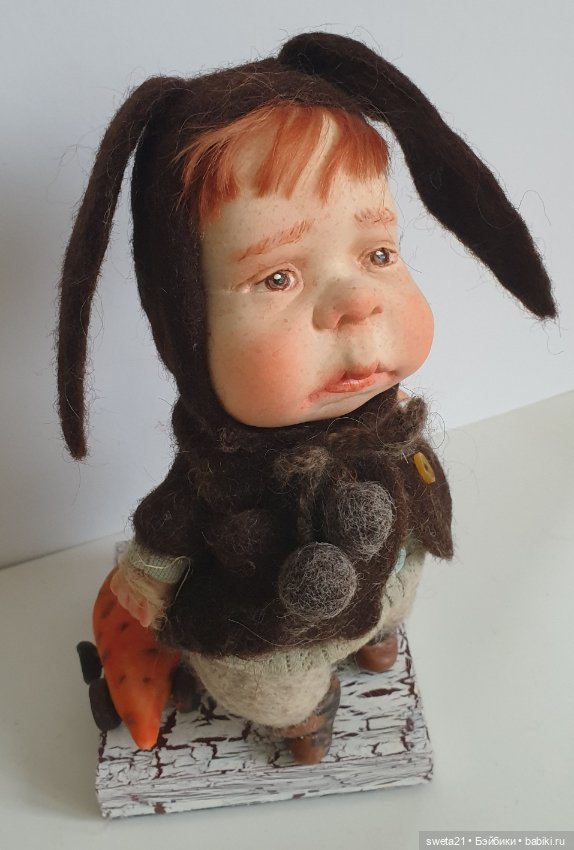 Кукла "Зайка" — Авторские игрушки (фото 8)