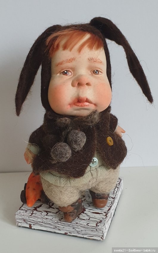 Кукла "Зайка" — Авторские игрушки (фото 7)