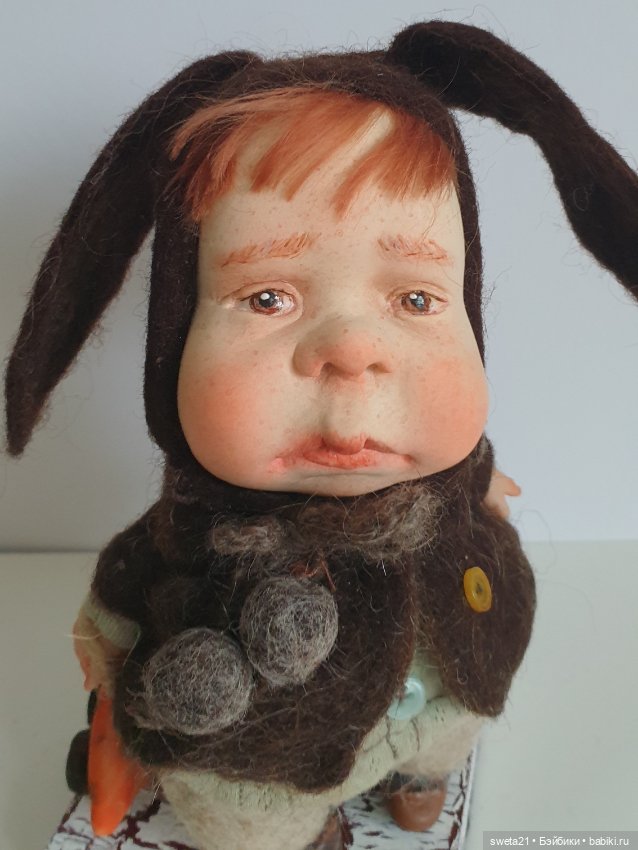 Кукла "Зайка" — Авторские игрушки (фото 3)