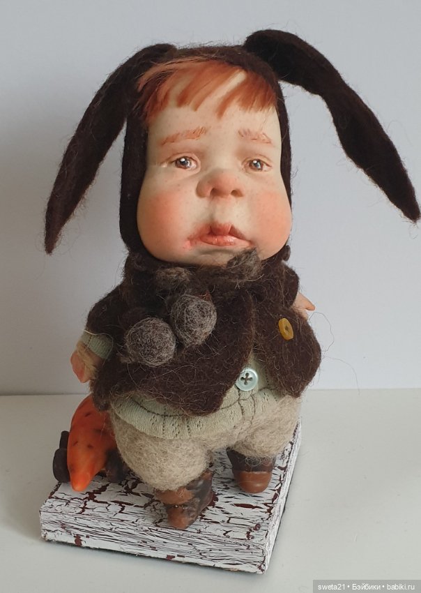Кукла "Зайка" — Авторские игрушки (фото 2)