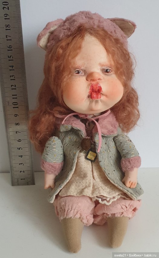 Кукла "Обиженка" — Авторские игрушки (фото 9)