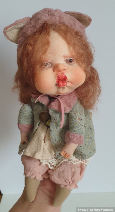 Кукла "Обиженка" — Авторские игрушки (фото 7)